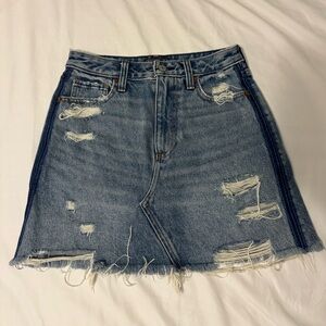Abercrombie and Fitch Zoe Natural Rise Vintage A-Line Skirt, size 0/25